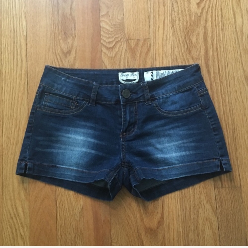 Dark Wash Jean Shorts